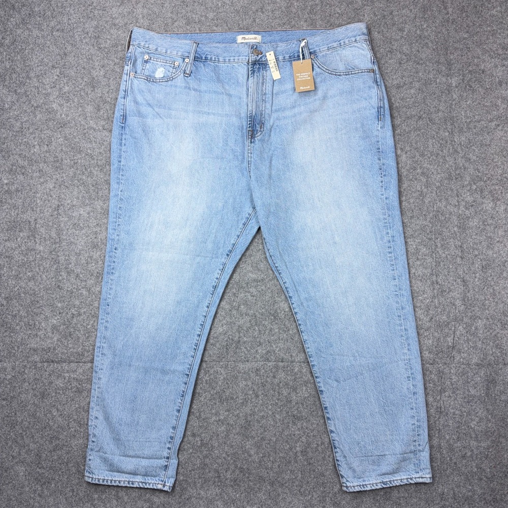 Madewell Jeans Womens 37 Blue Perfect Vintage Jean Lightβ Wash Denim Pants NEW